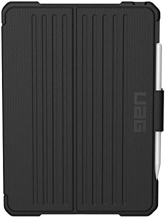 URBAN ARMOR GEAR UAG 11-инчов калъф за iPad Pro (2-ро поколение, 2020) на Metropolis [Черен] Folio Тънък Сверхпрочный, с множество ъгли, Здрав защитен калъф, тестван на спад във военни условия