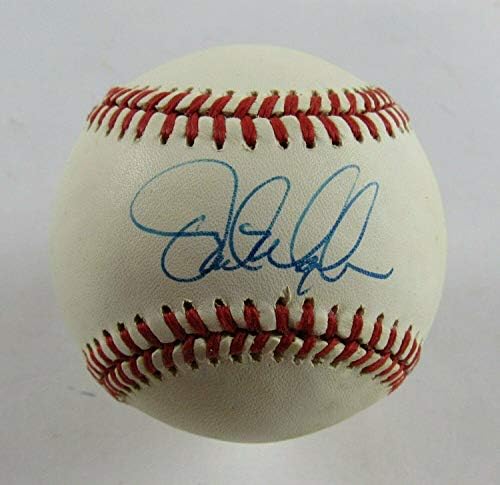 Дейв Магадан Подписа Автограф Rawlings Baseball B99 III - Бейзболни топки с Автографи