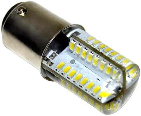 Електрическата Крушка LED HQRP 110V Студено Бяла за Pfaff 1197/1209 / 1211/1212 / 1213/1214 / 1216/1217 / 1222/1229