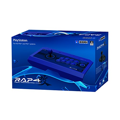 HORI Real Arcade Pro 4 Kai (синьо) за PlayStation 4, PlayStation 3 и PC - PlayStation 4