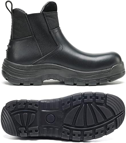Мъжки работни обувки ROCKTURTLE, Водоустойчиви Работни обувки с меки пръсти, Устойчиви към приплъзване, Без