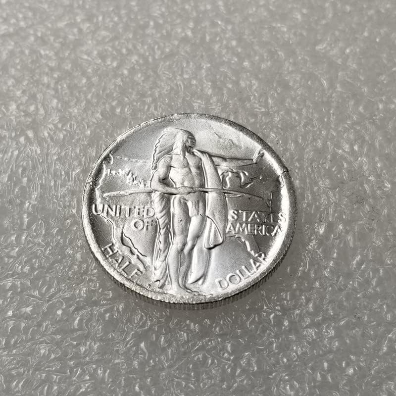 Старинни Занаяти САЩ 1939D Възпоменателна Монета Бронзова Посеребренный Сребърен Долар Сребърен Кръг 3647