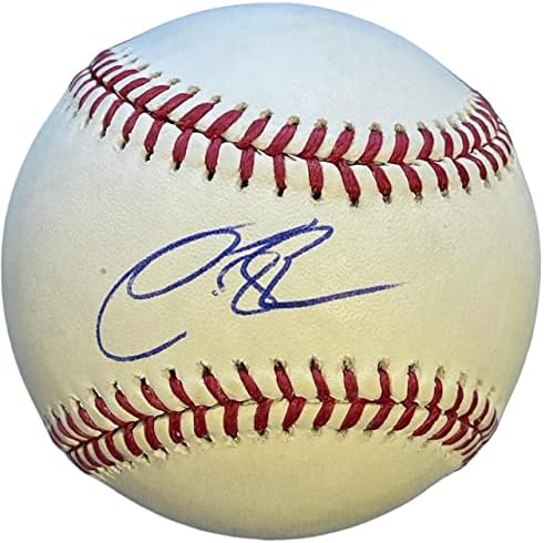 Официален представител на Мейджър лийг бейзбол (JSA) Делвин Перес с автограф - Бейзболни топки с автографи