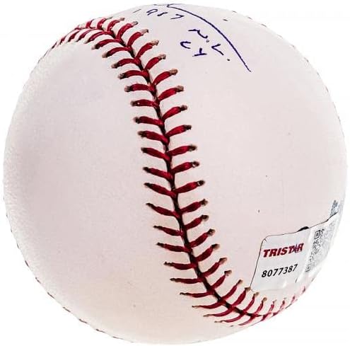 Холограма на Стив Бедросяна с автограф от Официалния представител на MLB бейзбол Филаделфия Филис 1987 NL CY