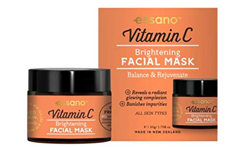 Осветляющая маска за лице Essano с витамин С - Балансирующая и Подмладяване, 50 г