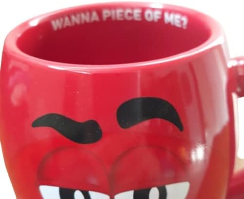 Керамични чаши MMs Big Face (червени)