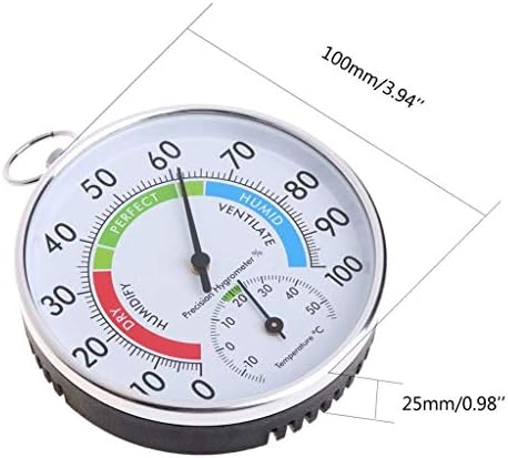 Стаен термометър UXZDX CUJUX - Термометър за измерване на температурата и влагомер, така че в хладилника с висока