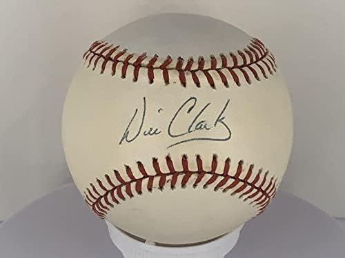 Уил Кларк от Сан Франциско Джайентс подписа Договор с Националната купа бейзбол PSA / DNA AUTO LOA - Бейзболни