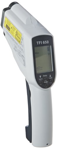 Инфрачервен термометър Ebro TFI-650 ABS с интернет NiCr-Ni, Обхват на измерване от -60 до 1500 ° C резолюция