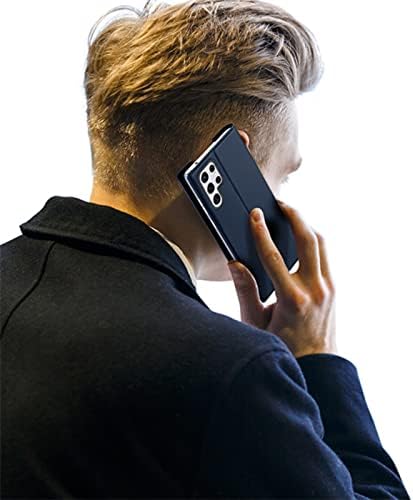 Чанта-портфейл за Samsung Galaxy S23/S23 Plus/S23 Ultra, Магнитен калъф за телефон от Изкуствена кожа Премиум-клас