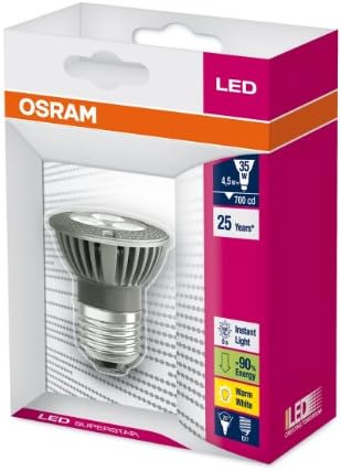 Led крушка-рефлектор Osram 4.5 W E27 топло бял цвят 4008321965783