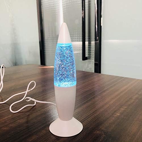 Лавовый Блестяща лампа с USB конектор, Многоцветен led нощна светлина-Ракета, което променя Цвета си, за Детски