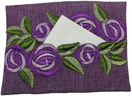 Ръчен държач за кърпички на Dragan Claire в purple макинтоше Rennie ...