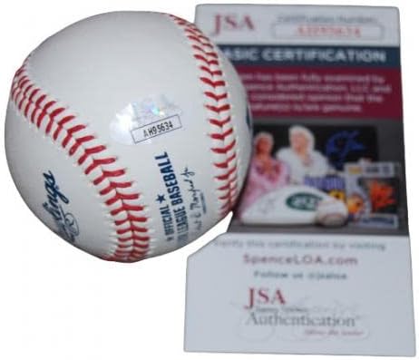 СЕЗАР PRIETO с автограф (БАЛТИМОР ОРИОЛЗ) Проспект OML baseball JSA COA AH95634 - Бейзболни топки с автографи