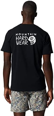 Мъжки дрехи Mountain Hardwear с логото на MHW на гърба С Къс ръкав