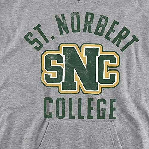Официалната Младежка hoody с качулка с логото на St. Norbert Green Knights Колеж На Св. Н. Унисекс