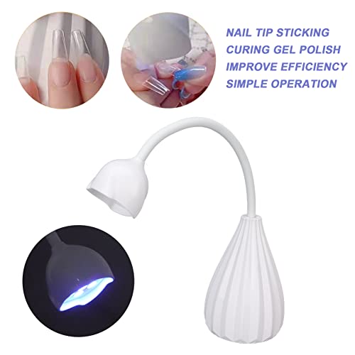 UV Led Лампа за Нокти USB Зареждане на Професионална Портативна Лампа За Втвърдяване на Гел-Лак За Нокти Сушилня За Нокти Инструмент Модерен Практичен Удобен Женски До