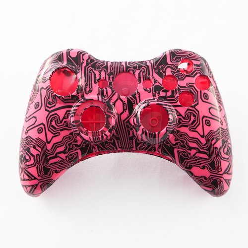 Розова Изработени по Поръчка обвивка на контролера на платката за Xbox 360