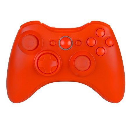 Оранжев Мат Комплект корпуса на безжичен контролер Xbox 360