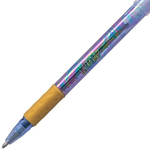 Переливающаяся Гел писалка Pentel Arts Krazy Pop, (1,0 мм) Дебела линия, Различни мастила (Xc/BD/CP/DG), 4-PK