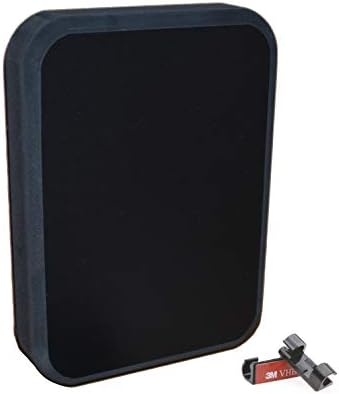 SEAWORTHY GARDENA Stern Pad Jumbo Black - Безвинтовой сензор / на Съответния монтажен комплект (за по-големи сензори, 3D сканиране) - Произведено в САЩ с помощта на оригиналното лепило 3