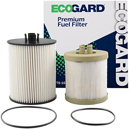 Филтър за дизелово гориво ECOGARD XF66301 Премиум-клас (опаковка от 2) Подходящ за Ford F-250 Super Duty 6,4