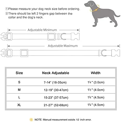 Нашийник за кучета с мека неопреновой подплата Beirui Персонализирани - Отразяваща нашийник за кучета по поръчка