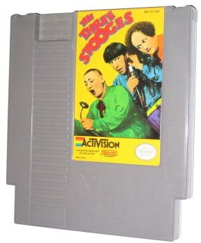 ИЗПОЛЗВАНА видео игра за NES The Three Stooges