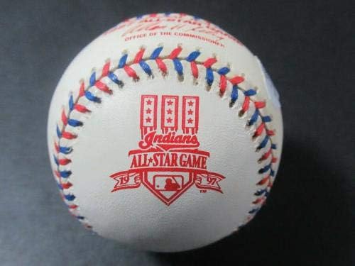Тони Gwynn Сан Диего Падрес подписа Официален договор 1997 All Star Baseball JSA COA - Бейзболни топки с автографи