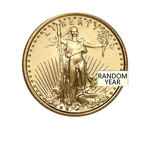 1986 - до Момента (Случаен година) Монета American Gold Eagle тегло 1/10 унция, Брилянт, не циркулационни в