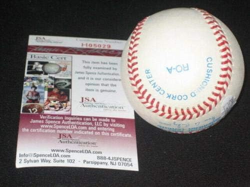 Ед Финни Джайентс Подписа Автентични Бейзболни Топки Негритянской лига Oal с Автограф от Jsa - Бейзболни Топки