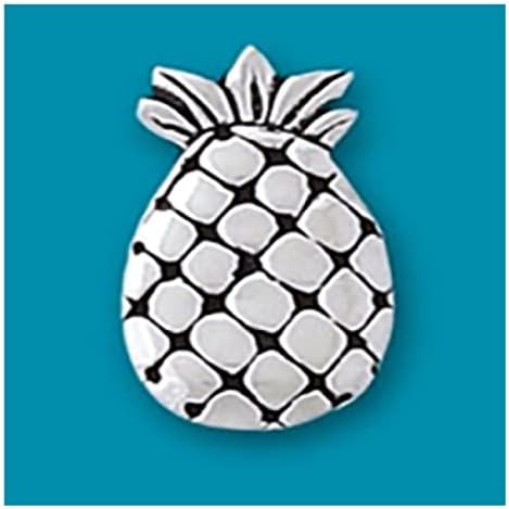 Basic Spirit Pineapple - Приятната Оловен Монета Ръчно изработени, Подарък от естествени плодове за мъже и жени,