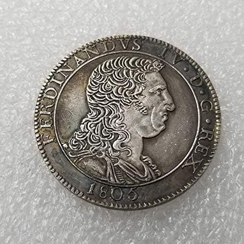 Професия 1805 Италианската Латунная сребърно покритие са подбрани Възпоменателна Монета от сребро 48Coin
