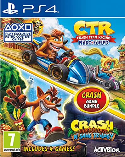 Crash Team Racing Трилогия: Nitro Подхранвана и Crash Bandicoot N. Sane (Комплект) (PS4)
