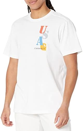Мъжка риза Carhartt Свободно намаляване на Средното тегло с къс ръкав USA Graphic T-Shirt