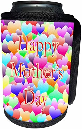 3 Дайте красиви и цветни сърца, Ден на майката. - Опаковки за бутилки-охладители (cc-363290-1)