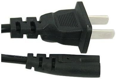 Смяна на захранващия кабел за променлив ток BestCH с 2 Клипса за контакти Volex VAC7S, Штекерный Кабел 2-Пинов