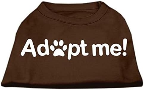 Тениска с Трафаретным принтом Mirage Pet Products Adopt Me, 3X-Large, черна