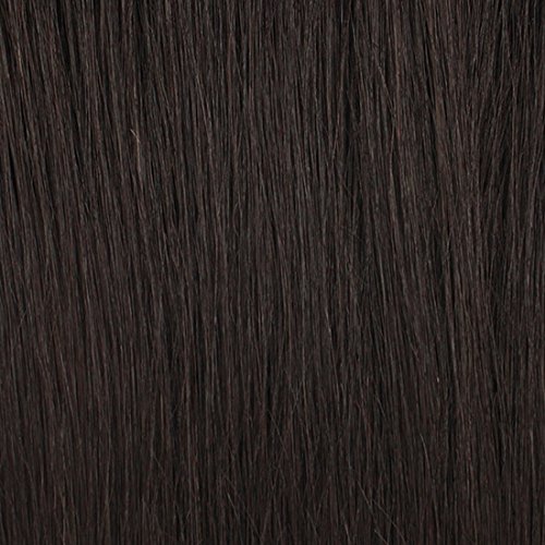 Перука от синтетична коса БОБИ BOSS HD на дантели отпред - MLF720 YANIKA (1Б, НАТУРАЛЕН ЧЕРЕН)