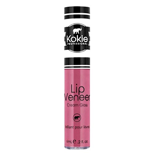 Крем-блясък за устни Kokie Cosmetics Lip Veneer Cream, Непрозрачен, 0,2 Течни унции