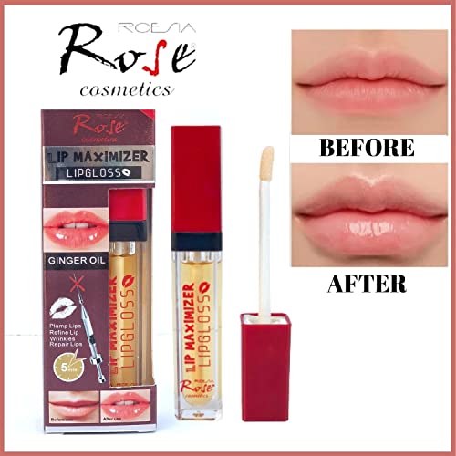 Маска за увеличаване обема на устните ROESIA Rose cosmetics под очите