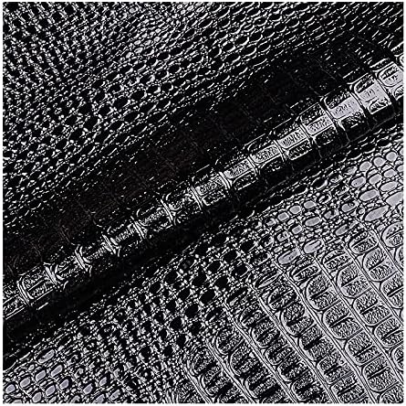 Yuwuxin Синтетична Кожа плат, Материал Памук Задната част е с Дебелина 1,1 mm за тапицерия на мебели, занаяти,