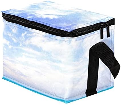 Дамски Чанта за обяд GUEROTKR, Кутия за Обяд за мъже, Дамски Кутия за Обяд, плажен модел на синия морски небето
