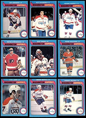 1979-80 О-Пи-Джи Вашингтон Кепитълс До екип Se Capitals-Хокей 4.5 - VG / EX + - Хокей карта, без подпис