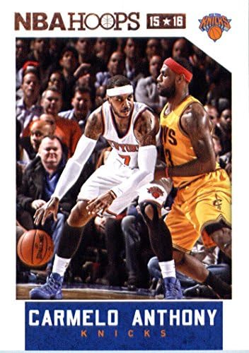 Кармело Антъни 2015 Баскетболно серия на НБА с уличен Мятная карта 97 М (Mint)