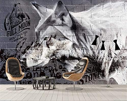 3D Фото Тапети, Самозалепващи Стенописи Животни Вълк Стени Фото Книга За Изкуството на Плакати на Стената на