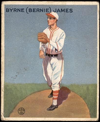 1933 Гуди 208 Бърни Джеймс Ню Йорк Джайентс (Бейзболна картичка) VG+ Джайентс