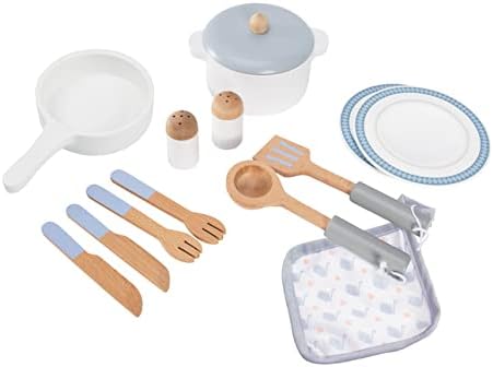 Комплект кухненски съдове за готвене Fat Brain Toys - Кук, пече се и варя по Модерен Комплект Кухненски съдове