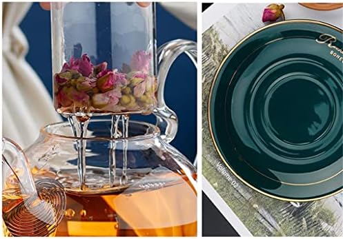 LIUZH Английски Следобеден Чай Чай Скандинавски Сварен Чай, плодове на Цветя, Определени чай Свещ Нагряване