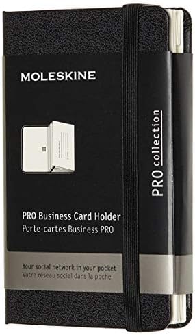 Визитница Moleskine Professional, XS, Black (2.5 x 4,25)